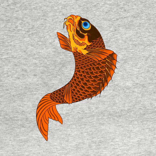 Japanese styled Koi by CreatureM